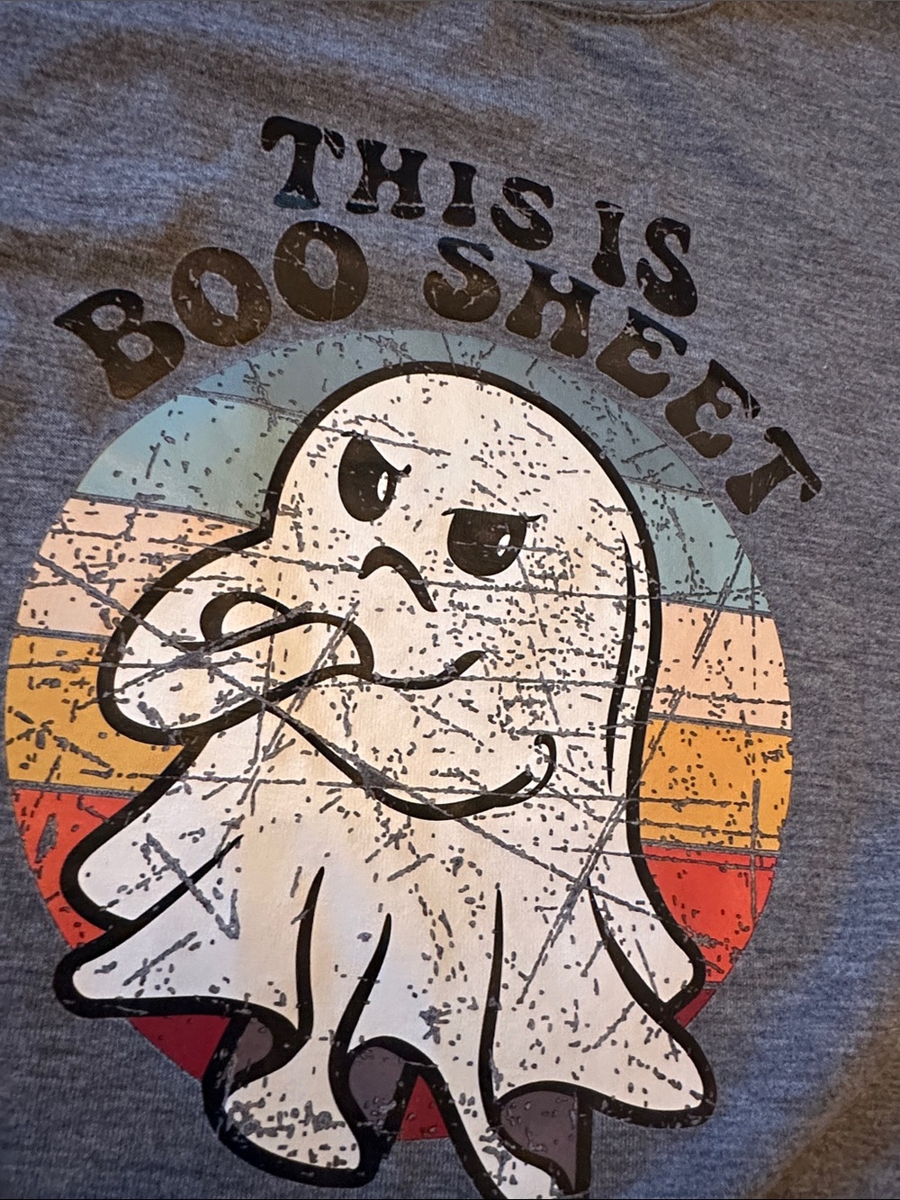 Boo Sheet | Halloween Graphic Tee | Ghost | M/L